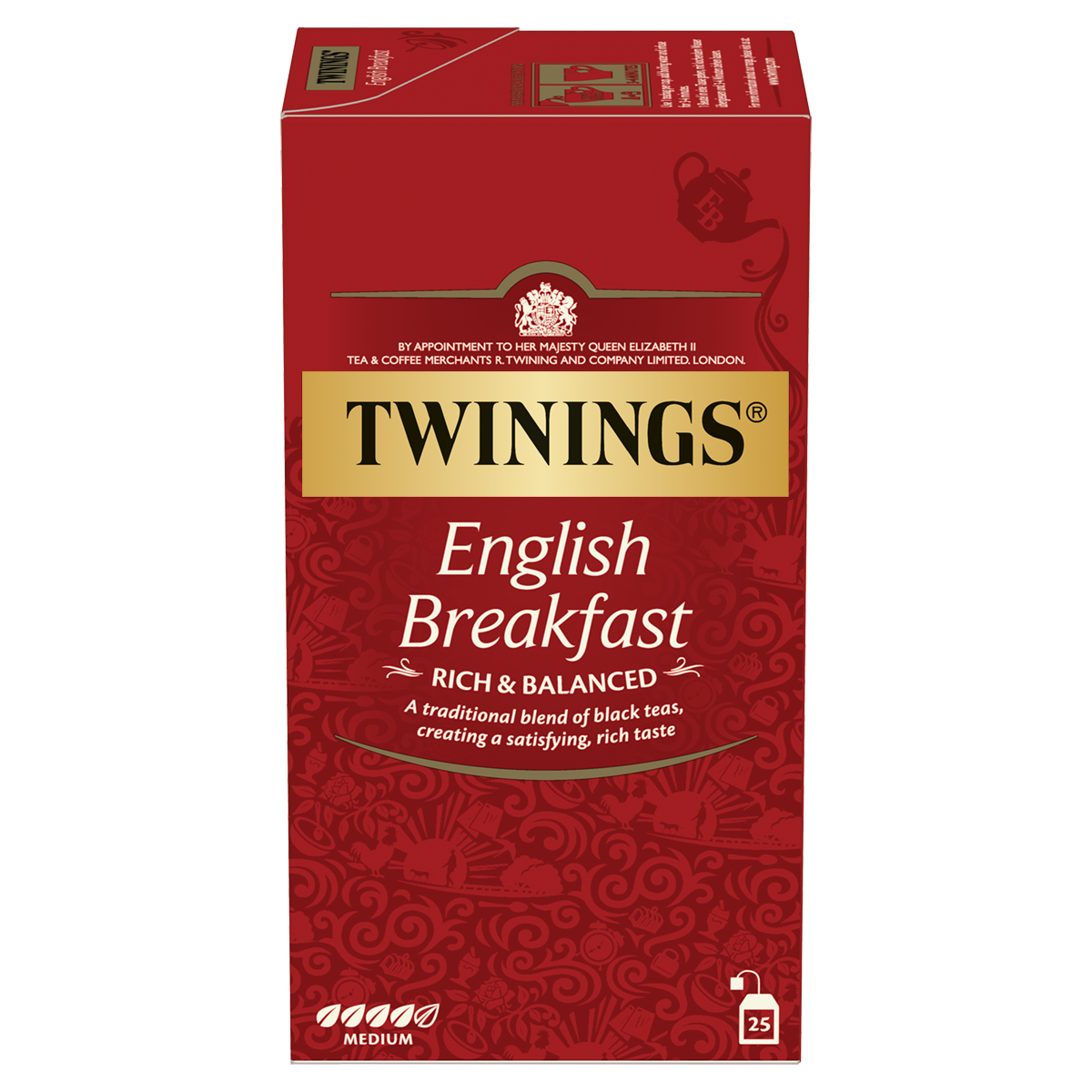 Twinings English Breakfast 25 x 2 g