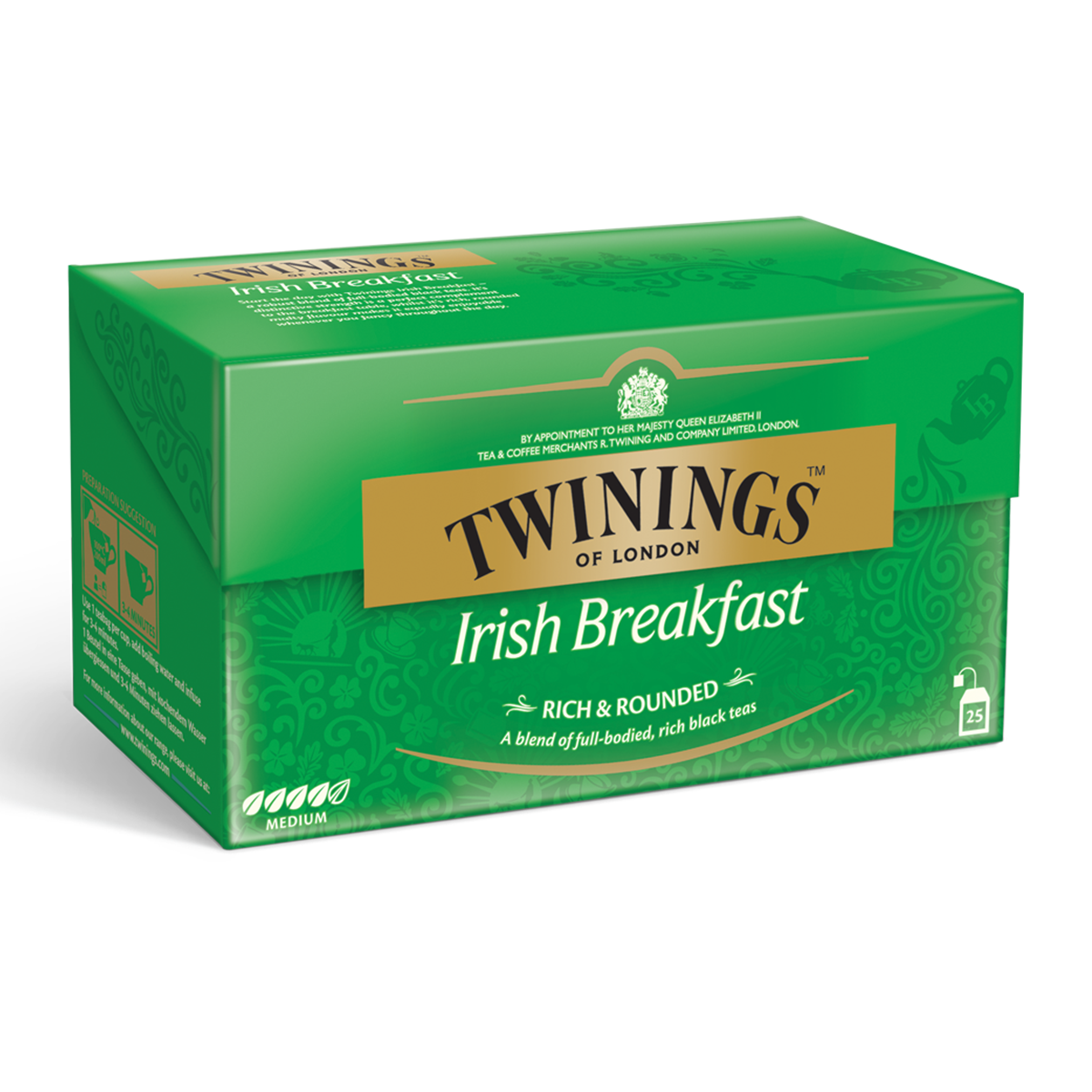 Twinings Irish Breakfast 25 x 2 g