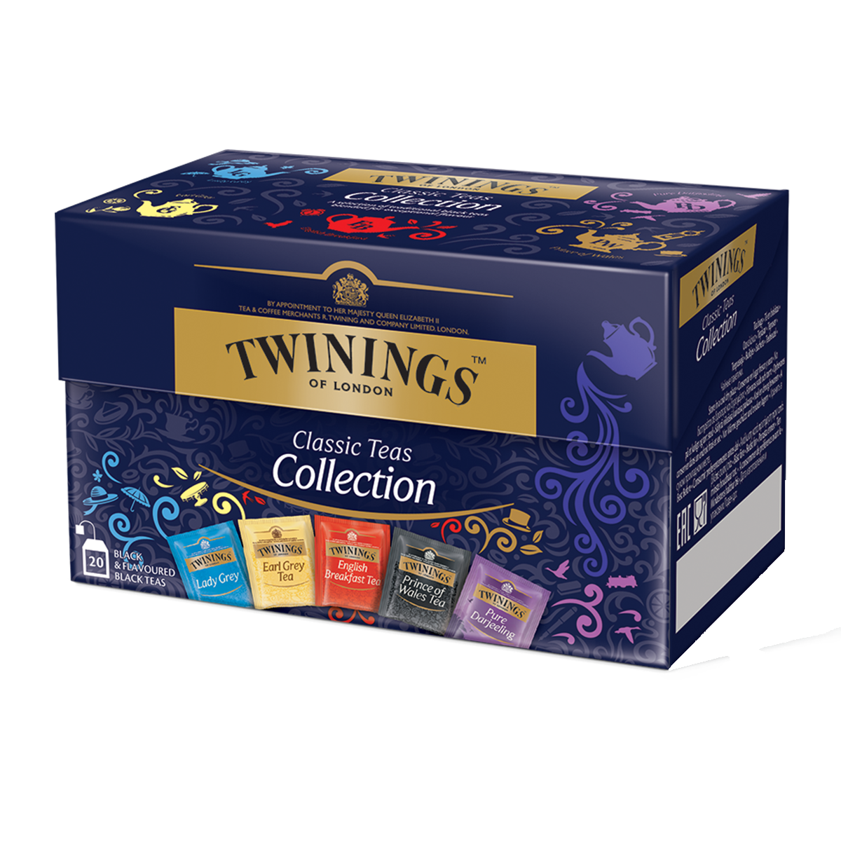 Twinings Black Tea Collection 5 x 4 x 2 g
