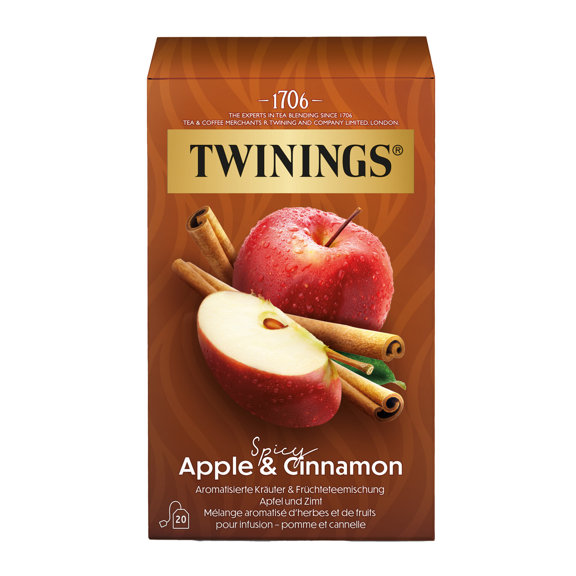 Früchtetee Twinings Apfel &amp; Zimt