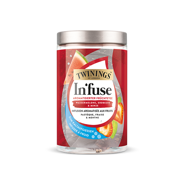 Twinings In’fuse Wassermelone, Erdbeere & Minze